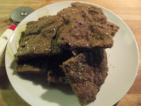 FOCACCIA CON FARINA PER PANE NERO