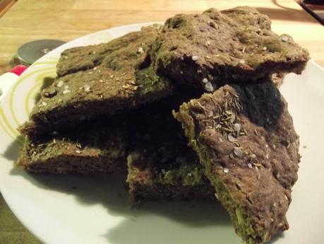 FOCACCIA CON FARINA PER PANE NERO