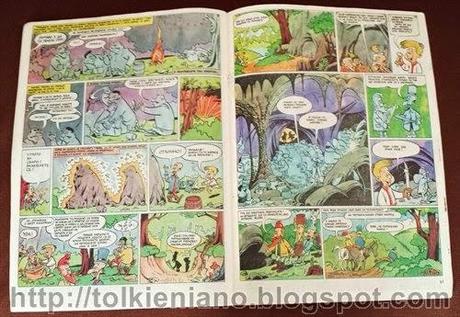 Lo Hobbit a fumetti completo apparso sulla rivista bulgara Duga, 1986-1989
