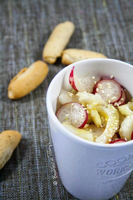 Insalata ravanelli e finocchio / Radishes and fennel salad