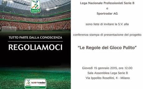 Lega Serie B e Sportradar, insieme contro il matchfixing