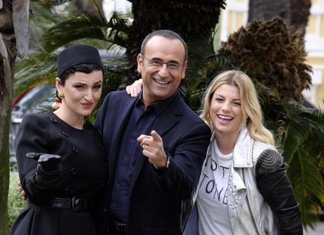 Sanremo 2015: Arisa, Emma e Rocio Munoz Morales vallette di Conti