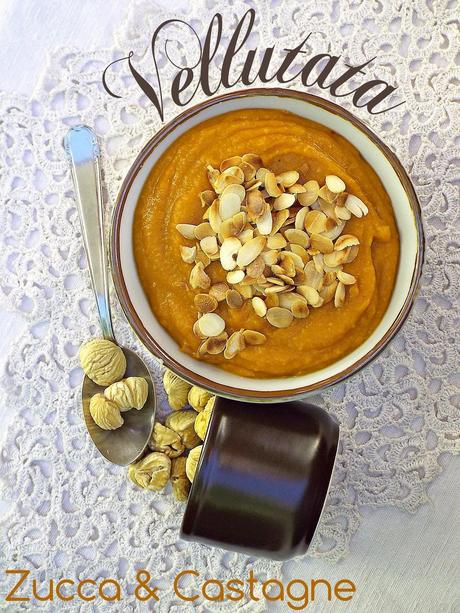 Vellutata di zucca e castagne