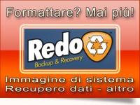 Redo Backpup e Restore - immagine di sistema