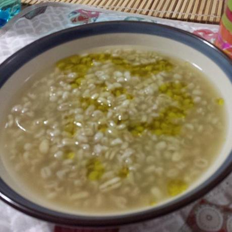 zuppa cereali e legumi