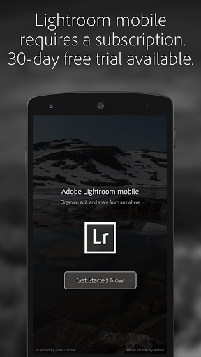 Adobe Lightroom mobile