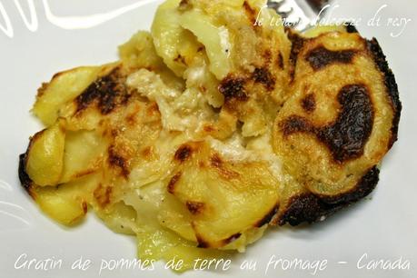 Gratin de pommes de terre au fromage - lo sformato di patate e formaggio dal Canada