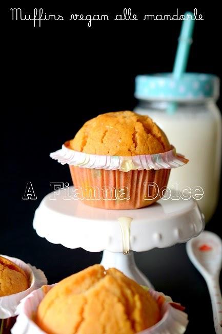 Muffin vegan alle mandorle