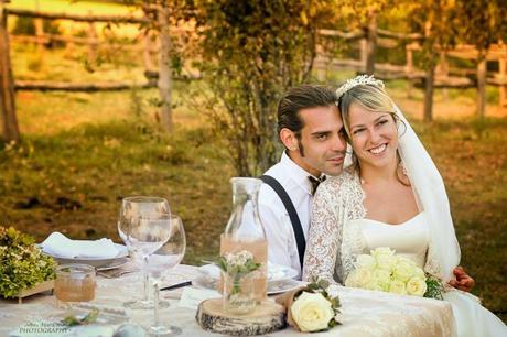 Burlap and lace wedding 70_