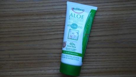 Maschera Viso Aloe Vera Equilibra