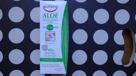 Maschera Viso Aloe Vera Equilibra