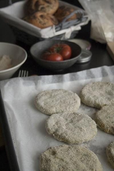 Hamburger di zucchine