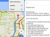 Google Maps aggiorna alla versione possibile condividere percorso