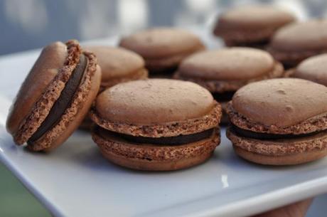 macaron al cioccolato