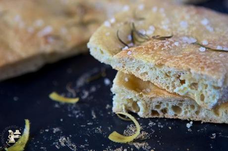 focaccia limone e rosmarino - La ricetta su Semplicemente Cucinando