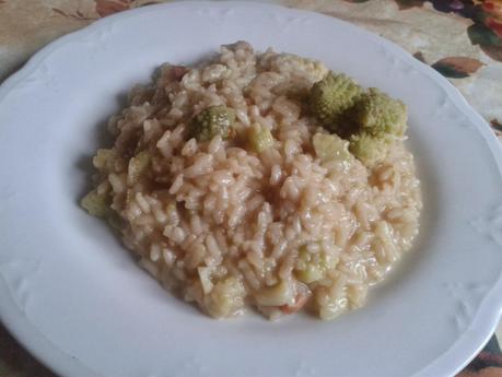 Risotto con broccolo romano