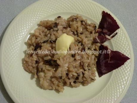 Risotto con taleggio e radicchio