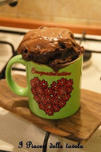 Mug cake amarene e Nocciolata