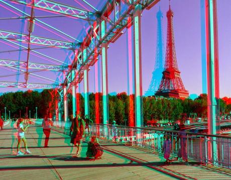 Paris 3D Anaglyph