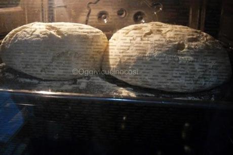 Pane misto con semola rimacinata con lievito madre