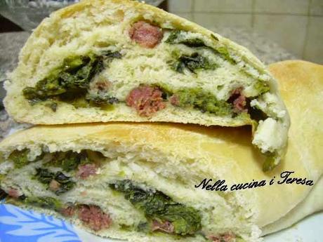 CORNETTONE BROCCOLI E SALSICCIA