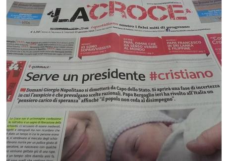 In edicola La Croce, primo quotidiano italiano pro-life. Editore-direttore: il mitico Mario Adinolfi