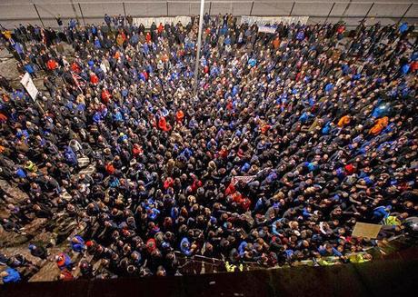 (VIDEO)Rangers FC, forte contestazione contro il Board del club #‎SackTheBoard