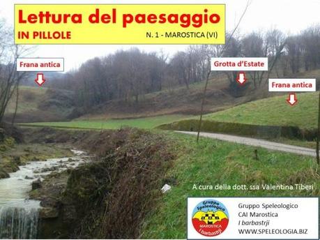 LETTURA DEL PAESAGGIO in pillole: lezioni on line a puntate su www.speleologia.biz