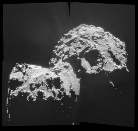 Cometa 67P: tanti piccoli getti