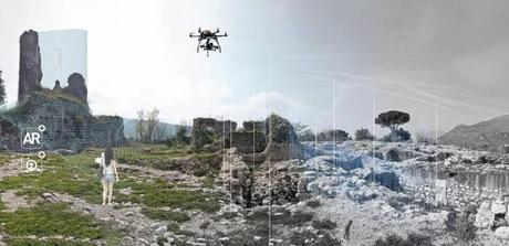 Drone Indiana Jones riscopre la Pompei medioevale