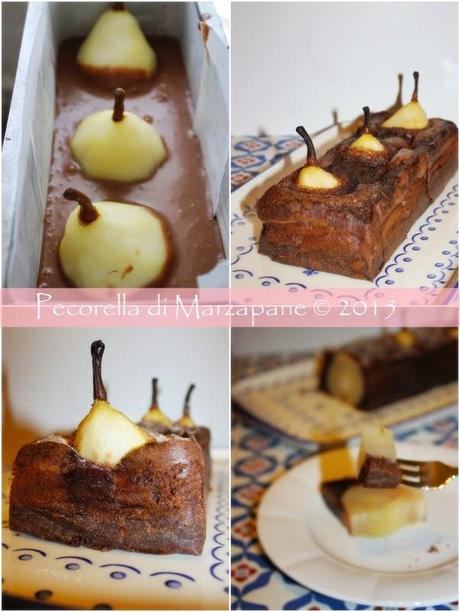 Plumcake pere e cioccolato