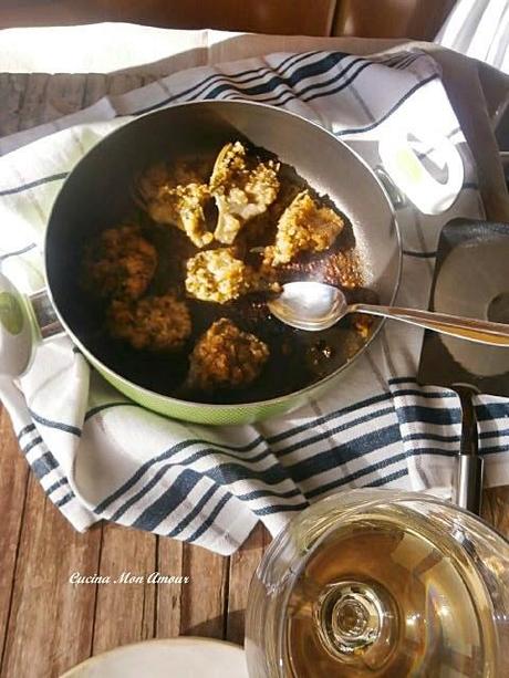 Carciofi con Crumble di Pane