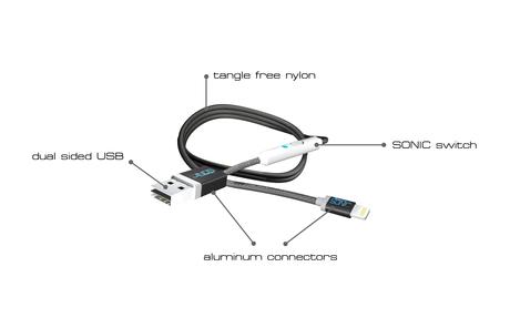 SONICable per ricaricare più rapidamente iPhone & Android