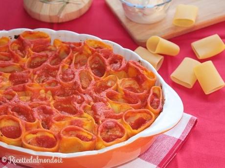 Paccheri ripieni al forno