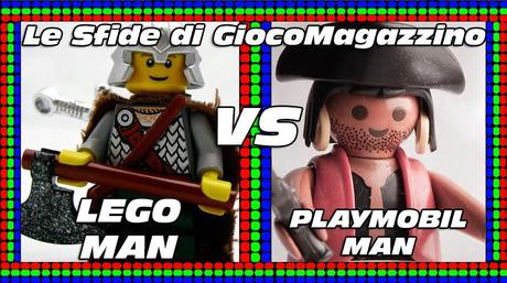 Le Sfide di GiocoMagazzino! 49° Sfida: LEGO Man VS Playmobil Man!