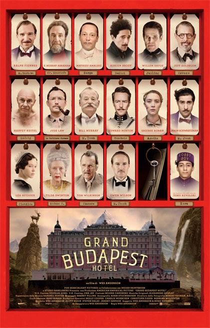 Grand Budapest Hotel (Wise Anderson, 2014)