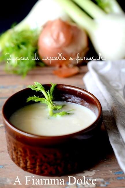 Zuppa di cipolle e finocchi