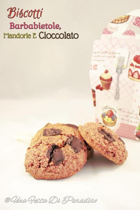 Biscotti Barbabietole, Mandorle E Cioccolato