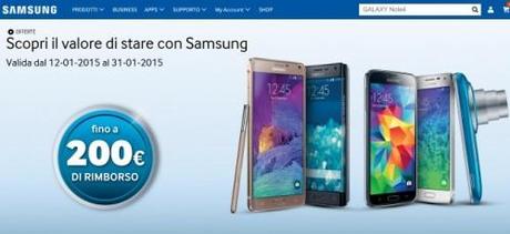 Scopri il valore di stare con Samsung Promozione Samsung fino a 200 euro di rimborso su un nuovo smartphone  SAMSUNG Italia