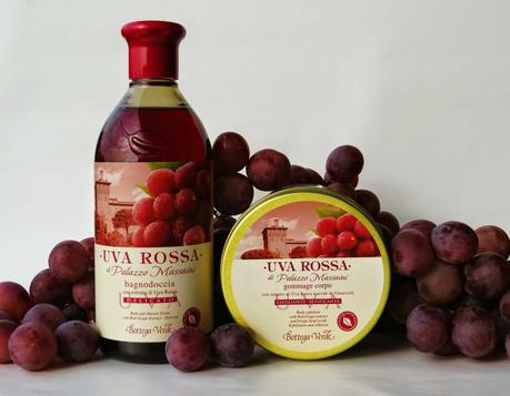 Bottega Verde - Uva Rossa di Palazzo Massaini bagnodoccia e gommage corpo