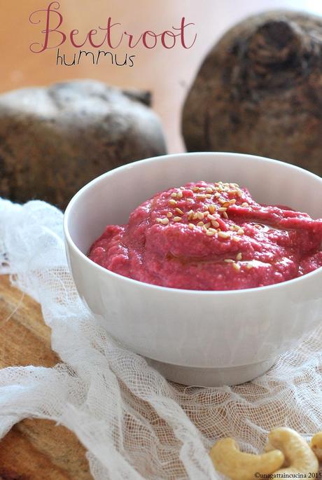 Hummus di barbabietola | Beetroot hummus