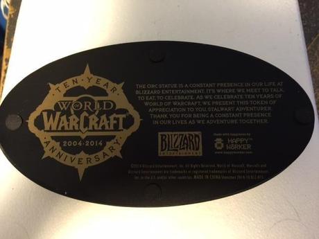 Le statue celebrative in regalo stanno arrivando ai più anziani giocatori di World of Warcraft