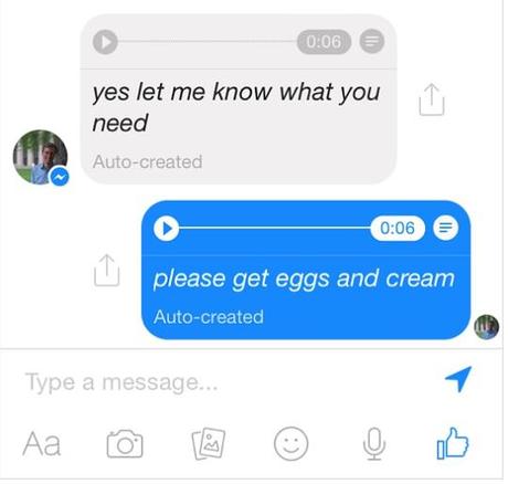 Facebook introdurrà l’App per i messaggi vocali