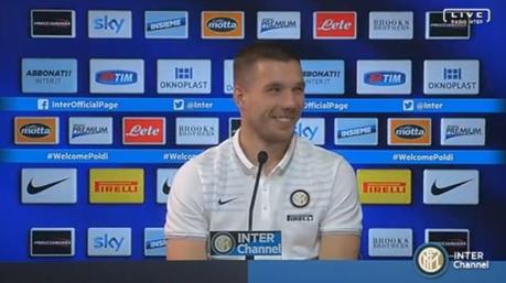 Podolski: ”Contento d’essere qui, Primi giorni? Difficili”