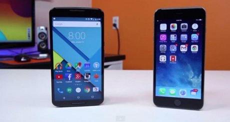 Nexus 6 vs iPhone 6 Plus