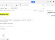 Attenzione email truffa “Poste italiane”