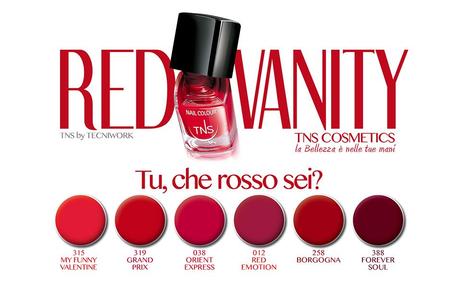 TNS COSMETICS - Collezione Red Vanity n 012 e n 388 swatches & review -