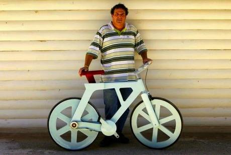 Alfa Bike, la prima bici realizzata in cartone riciclato