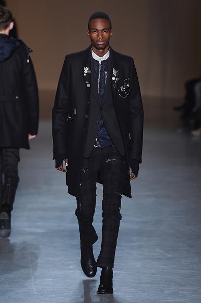 Diesel Black Gold e il suo uomo punk per l’autunno inverno 2015 2016 a Milano Moda Uomo