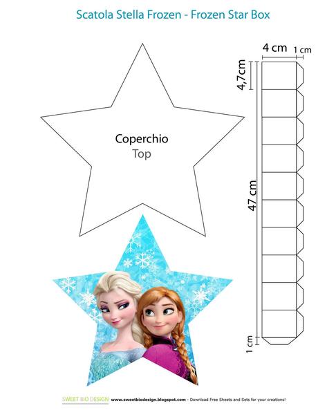 Tutorial Scatola Stella Frozen - Frozen Star Box